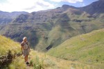 The Lesotho mountains - doing 